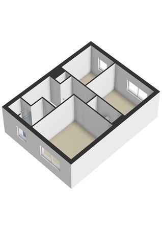 Plattegrond - Kerkplein 67, 6367 EP Voerendaal - Kerkplein 67 Voerendaal - Verdieping 3D.jpg